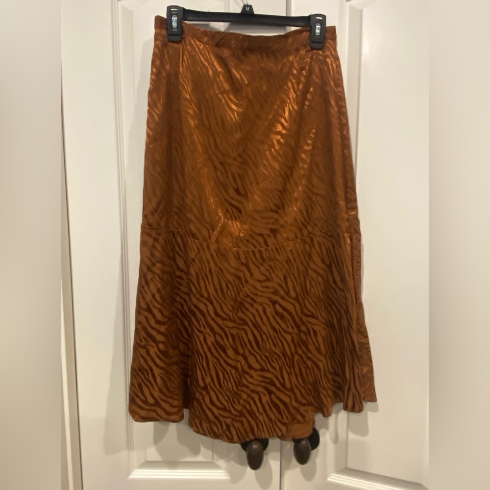 Anthropology, Maeve rust colored skirt